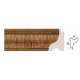 Молдинг Decor Dizayn 175-3 Полистирол 2400*60*42 мм